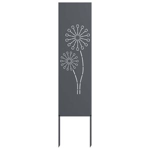 vidaXL &Eacute;cran de confidentialit&eacute; de jardin Anthracite 32 x 140 cm