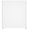 vidaXL Meubles TV 2 pcs Blanc 80x31,5x36 cm Bois d'ingénierie