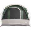 vidaXL Tente de camping tunnel 3 personnes vert imperméable