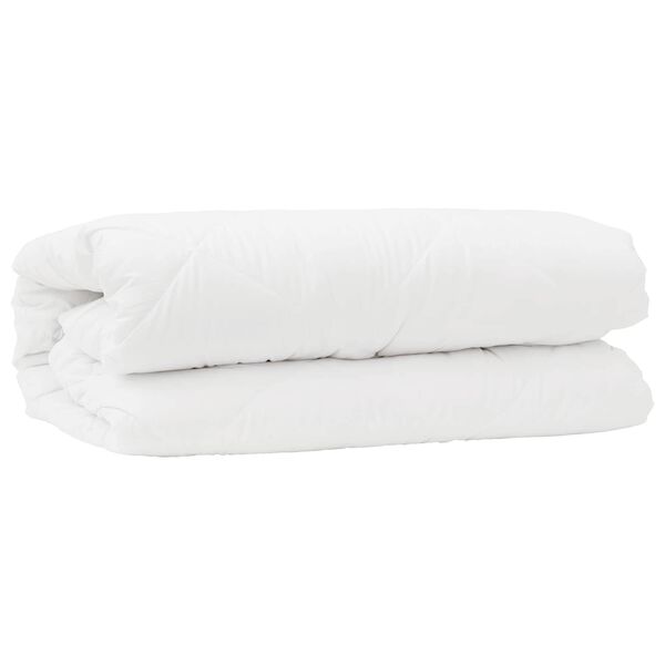 vidaXL Ensemble de Duvet avec oreiller 2 pcs Blanc Microfibre