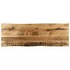vidaXL Dessus de table bord vivant 140x40x2,5 cm bois de manguier brut