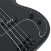 vidaXL Guitare basse électrique pour débutants avec sac noir 4/4 46"