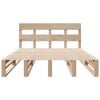 vidaXL Cadre de lit sans matelas 140x200 cm bois massif de pin