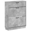 vidaXL Cabinet &agrave; chaussures HOORN 78 x 24 x 100 cm Bois d'ing&eacute;nierie