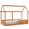 vidaXL Cadre de lit d'enfants forme de maison sans matelas 90x190 cm