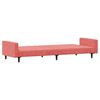 vidaXL Canap&eacute;-lit &agrave; 2 places Rose Velours