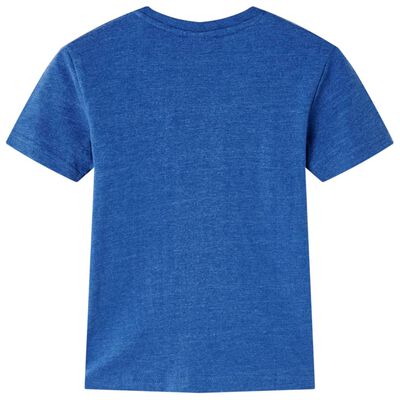 T-shirt enfants mélange bleu foncé 92