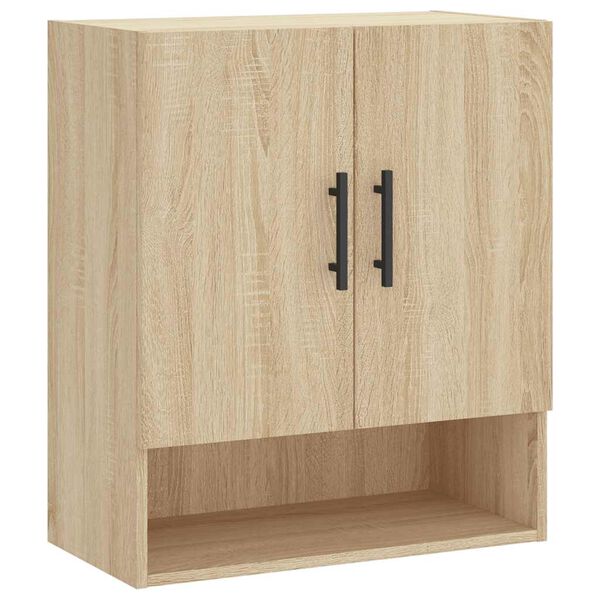 vidaXL Armoire murale ch&ecirc;ne sonoma 60x31x70 cm bois d'ing&eacute;nierie