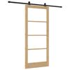 vidaXL Porte coulissante ORKDAL Naturel 93 x 211 cm