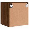 vidaXL Meuble TV mural ch&ecirc;ne marron 40,5x30x40 cm bois d'ing&eacute;nierie