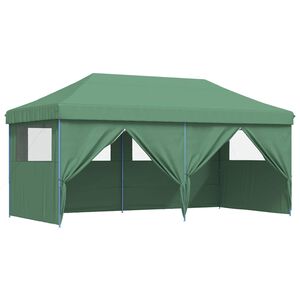 vidaXL Tente de f&ecirc;te 292 x 580 x 315 cm Vert Tissu Oxford