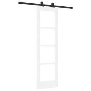 vidaXL Porte coulissante ORKDAL Blanc 61 x 198,5 cm