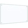 vidaXL Protection de cuisine 2 pcs Transparent 100 x 60 cm