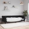 vidaXL Lit de repos sans matelas noir 90x190 cm velours