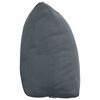 vidaXL Coussin de Dos Gris foncé 45 x 20 x 35 cm