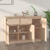 vidaXL Buffet 110x34x75 cm bois massif de pin