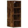 vidaXL Armoire suspendue Riga Ch&ecirc;ne fum&eacute; 20x29,5x60 cm