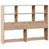 vidaXL Lit biblioth&egrave;que sans matelas 150x200 cm bois massif de pin