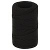 vidaXL Corde de travail Noir 2 mm 100 m Polyester