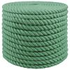 vidaXL Corde en Jute 24 mm Vert Jute 100% Tossa