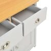 vidaXL Buffet Gris 79x35x81 cm