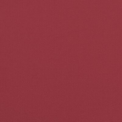 vidaXL Coussins de palette 5 pcs rouge bordeaux tissu
