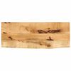 vidaXL Dessus de table 90x30x2,5 cm bord vif bois massif manguier brut