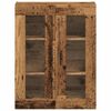 vidaXL Armoire murale vieux bois 69,5x34x90 cm