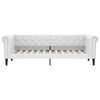 vidaXL Lit de jour sans matelas blanc 90x200 cm similicuir