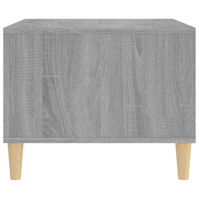 vidaXL Table basse Sonoma gris 60x50x40 cm Bois d'ingénierie