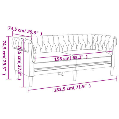 vidaXL Ensemble de canapés 3 pcs gris clair tissu