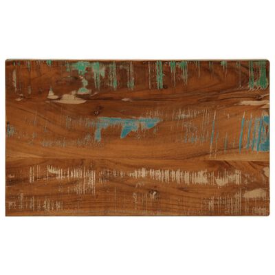 vidaXL Dessus de table 40x20x3,8 cm rectangulaire bois massif récupéré