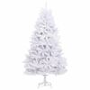 vidaXL Sapin de No&euml;l artificiel avec 300 LED Blanc 300 cm PVC et m&eacute;tal
