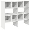 vidaXL &Eacute;tag&egrave;res &agrave; chaussures empilables 2 pcs blanc 89,5x30x40 cm