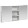 vidaXL Ensemble de Meubles de Salle de Bain 3 pc 140 x 14,5 x 70 cm