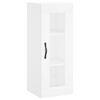 vidaXL Armoire murale blanc 34,5x34x90 cm