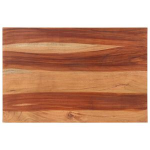 vidaXL Dessus de table bois massif d'acacia 15-16 mm 60x90 cm