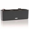 LECHUZA Jardini&egrave;re CUBE color triple avec supports Anthracite 13684
