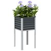 vidaXL Jardini&egrave;re de jardin Anthracite 45x45x88 cm Acier