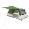 vidaXL Tente familiale Vert 420 x 305 x 200 cm Polyester et Acier