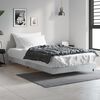 vidaXL Cadre de lit sans matelas gris b&eacute;ton 90x200 cm