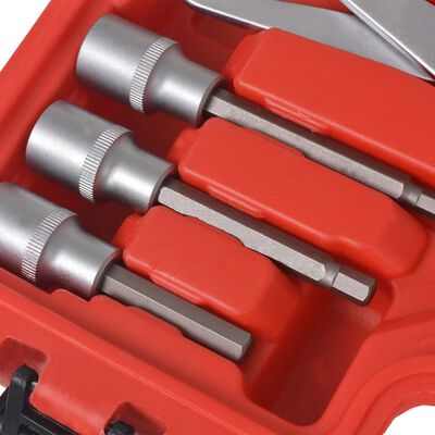 vidaXL Ensemble d'outils d'assemblage et d'entretien des freins 15 pcs