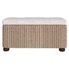 vidaXL Bancs de rangement lot de 2 avec coussin gris 69 cm quenouille