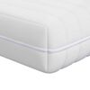 vidaXL Matelas Blanc 140 x 190 cm Ressort ensach&eacute;
