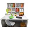 Exacompta Set de tiroirs de bureau Big-Box Black Office 4tiroirs Blanc