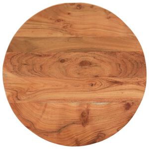 vidaXL Dessus de table &Oslash;50x2,5 cm rond bois massif d'acacia