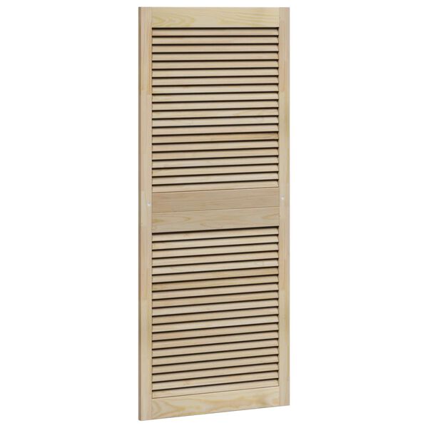 vidaXL Porte de Cabinet avec porte 4 pcs Naturel 140.5 x 2 x 59.5 cm