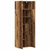 vidaXL Armoire de rangement Bois ancien 70 x 42,5 x 225 cm