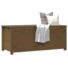 vidaXL Bo&icirc;te de rangement Marron miel 110x50x45,5cm Bois massif de pin