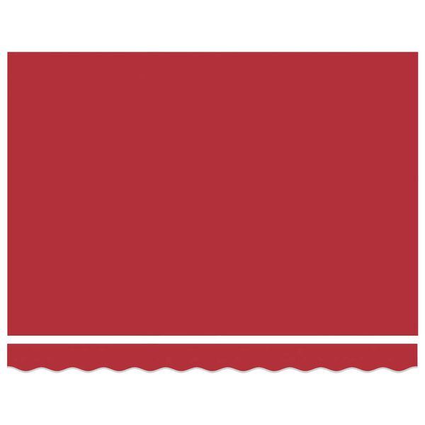 vidaXL Auvent Rouge 300 x 250 x 165 cm Polyester et Aluminium